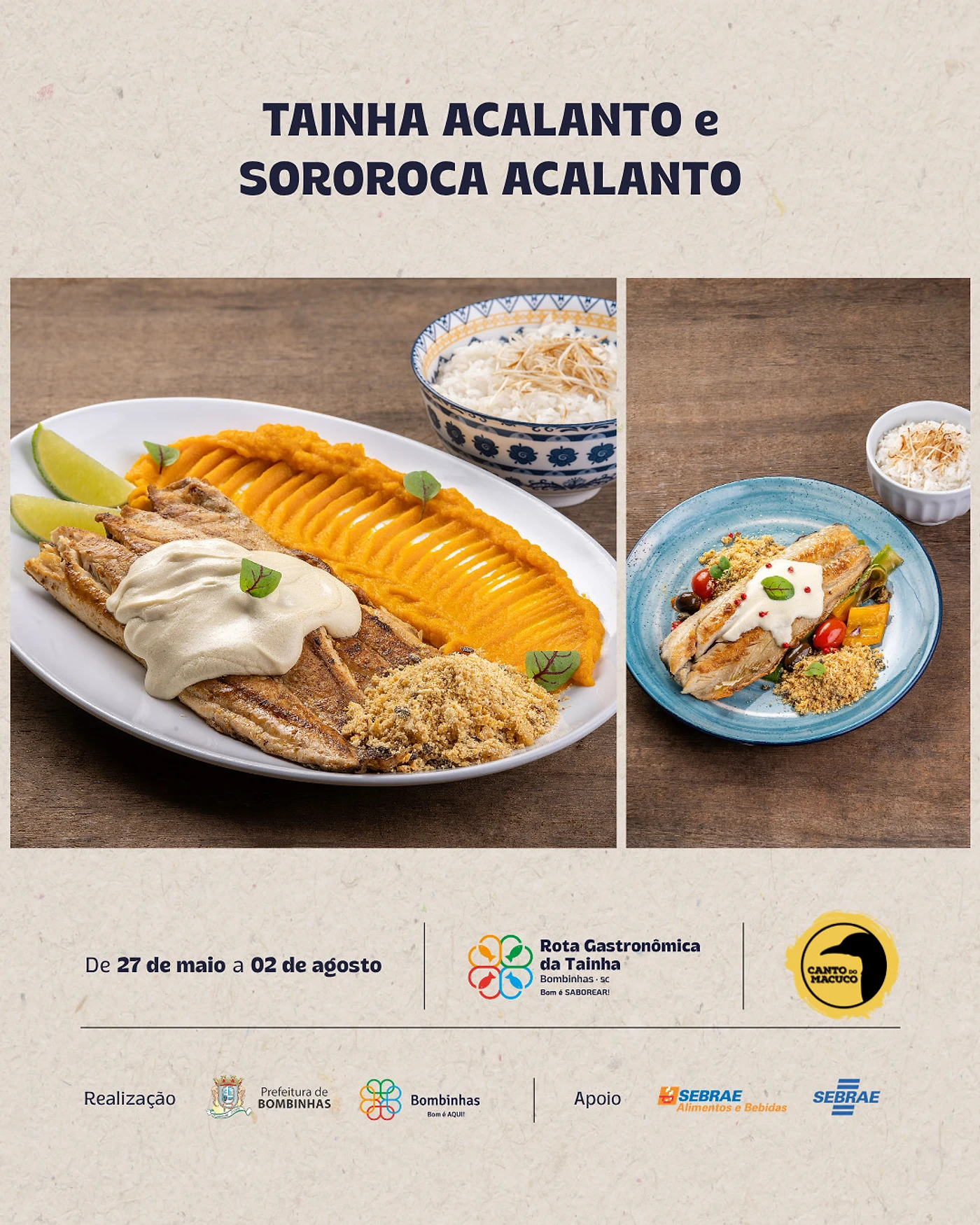 Bicampeão: a Tainha Acalanto e a segunda vitória na Rota Gastronômica da Tainha